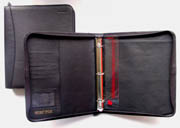 Black Leather Portfolios, 3 rings (1PX)